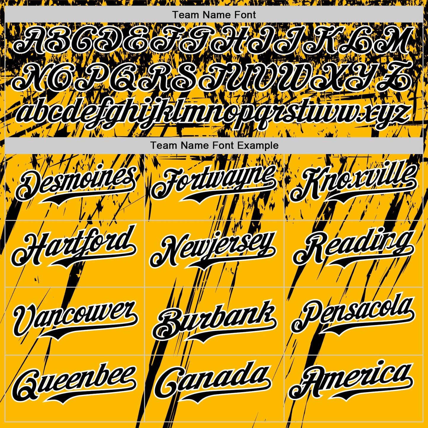 Custom Gold Black-White Distressed Scratch Brush Stroke Authentic Baseball Jersey