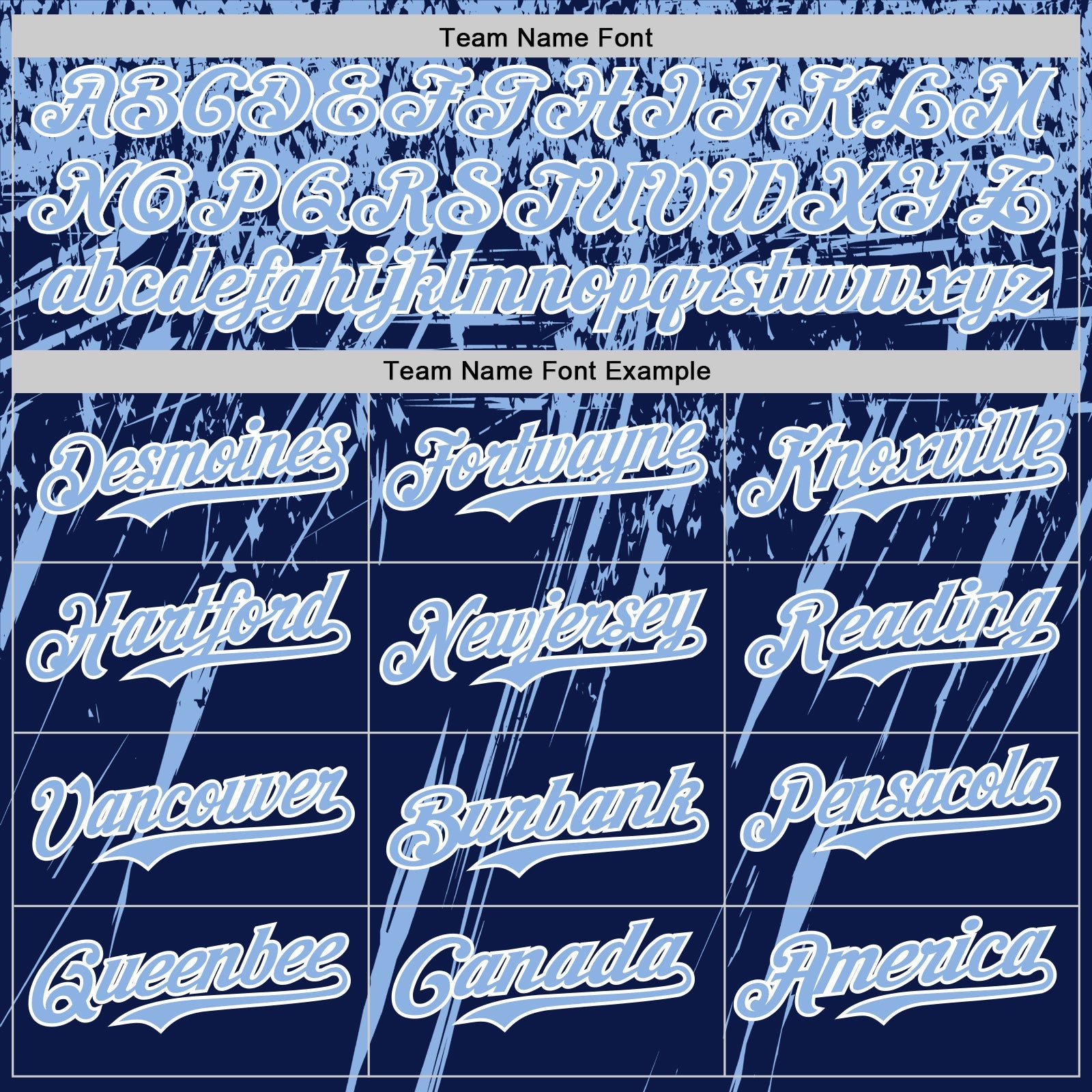 Custom Navy Light Blue-White Distressed Scratch Brush Stroke Authentic Baseball Jersey