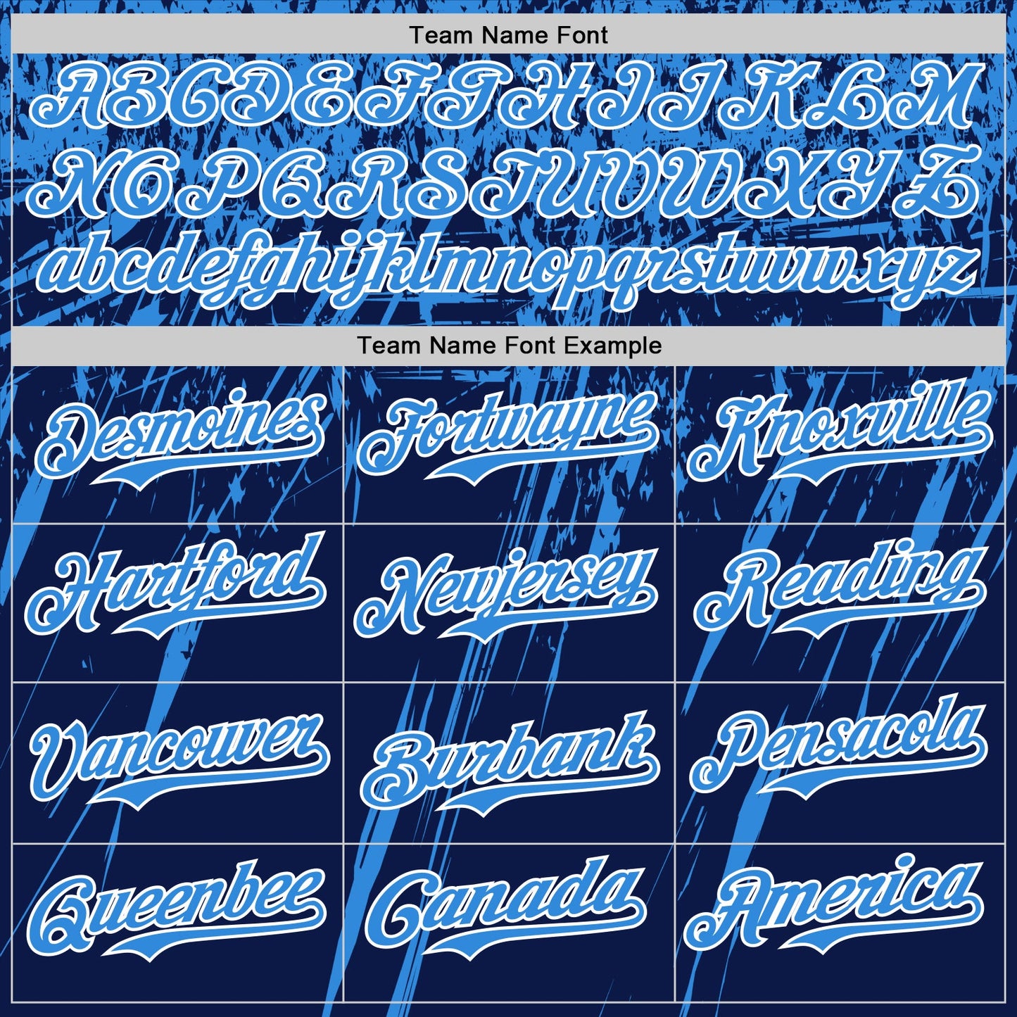 Custom Navy Electric Blue-White Distressed Scratch Brush Stroke Authentic Baseball Jersey