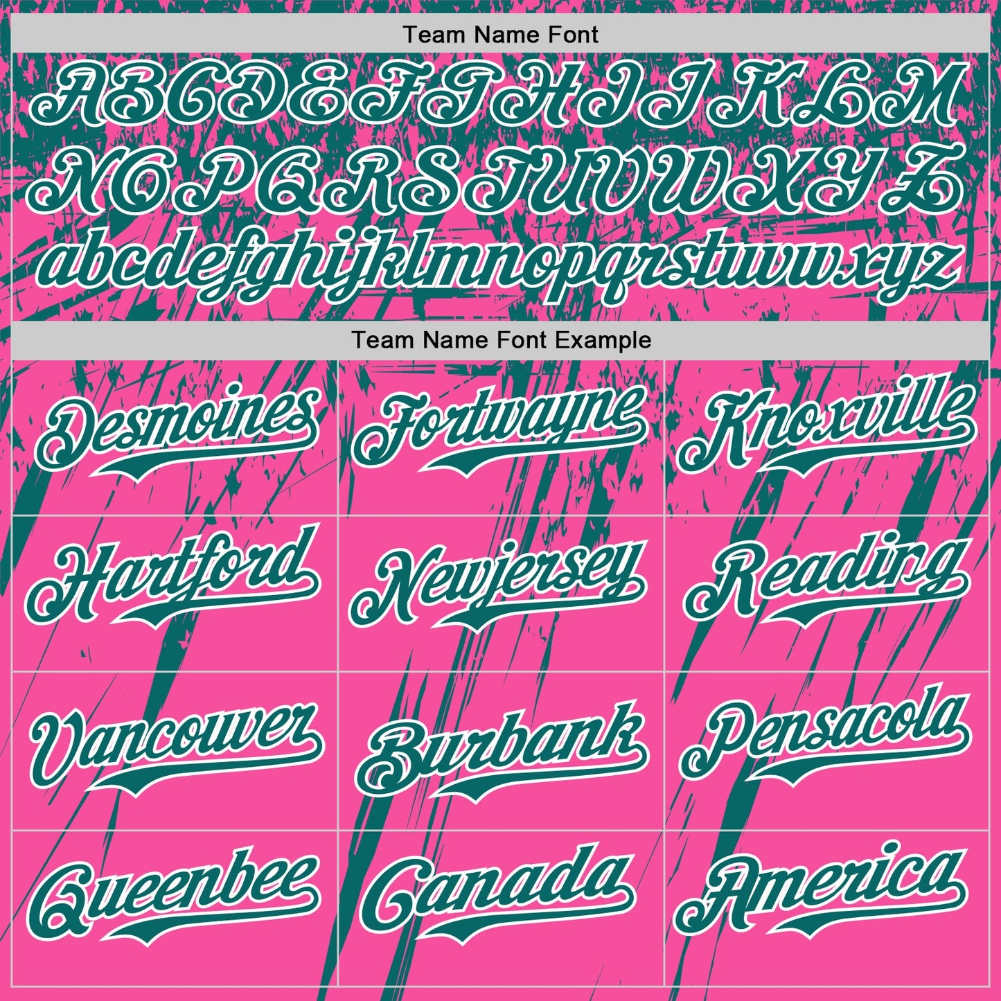 Custom Pink Teal-White Distressed Scratch Brush Stroke Authentic Baseball Jersey