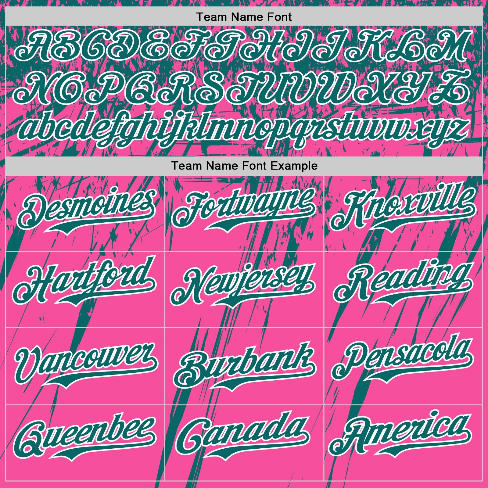 Custom Pink Teal-White Distressed Scratch Brush Stroke Authentic Baseball Jersey