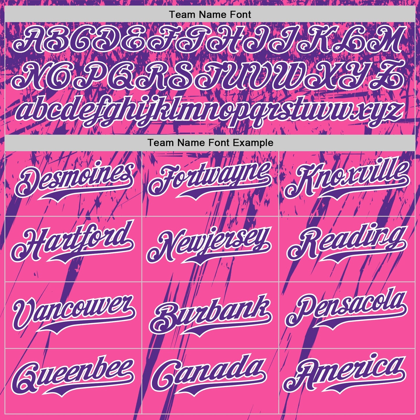 Custom Pink Purple-White Distressed Scratch Brush Stroke Authentic Baseball Jersey