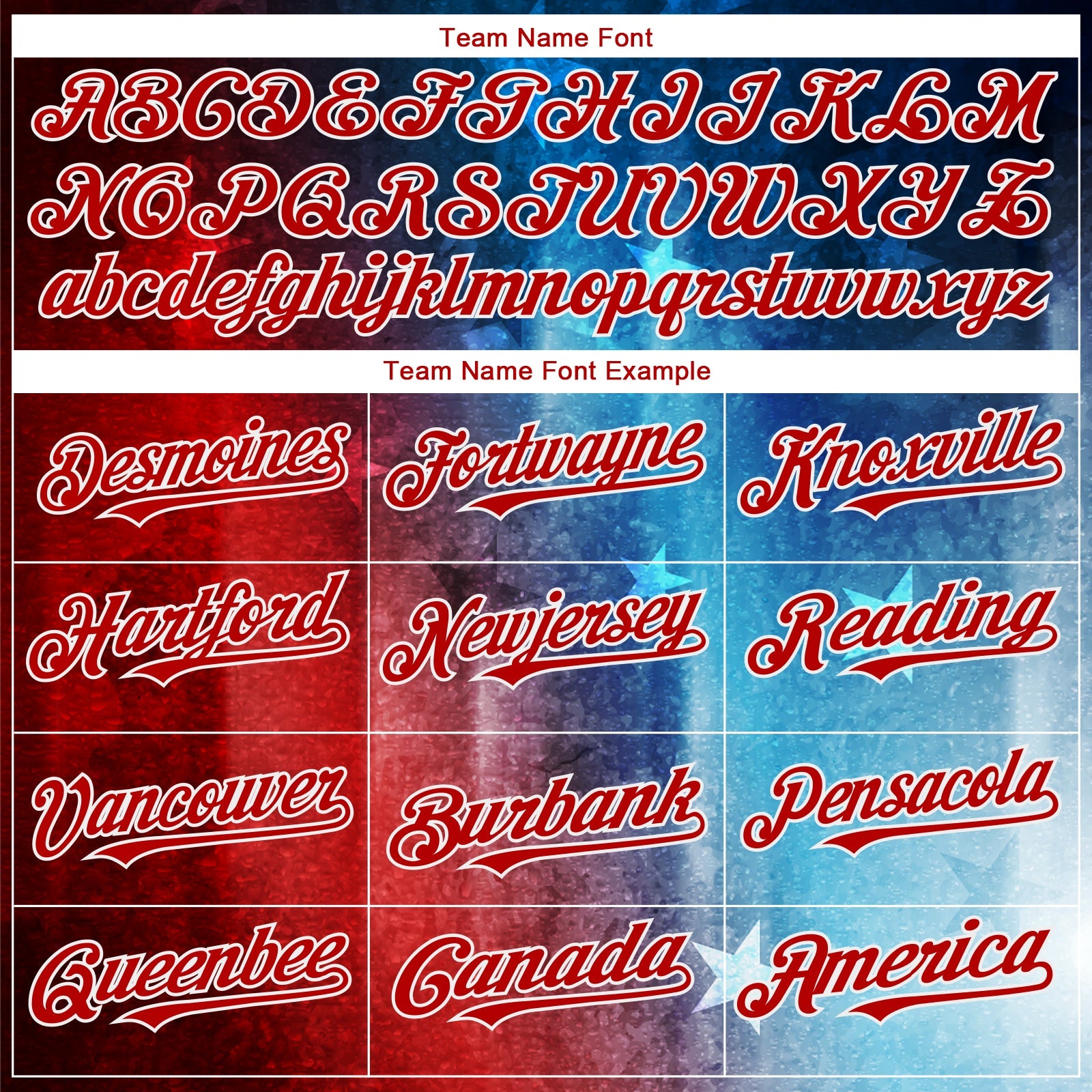 Custom Red Royal-Black 3D American Flag Fashion Authentic Baseball Jersey