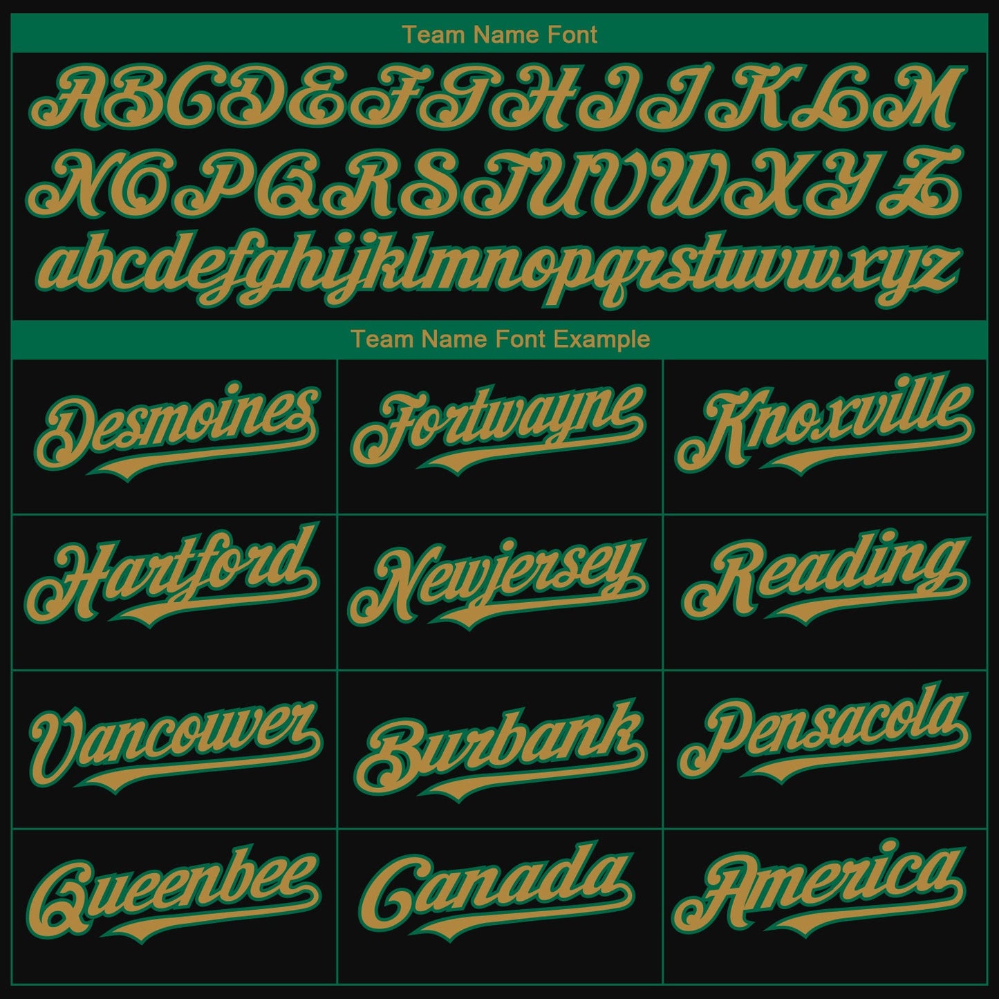 Custom Black Old Gold-Kelly Green 3D Boston City Edition Fade Fashion Authentic Baseball Jersey