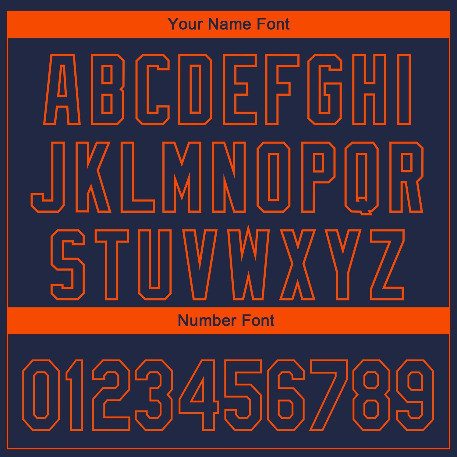 Custom Navy Orange 3D Chicago City Edition Fade Fashion Authentic Baseball Jersey
