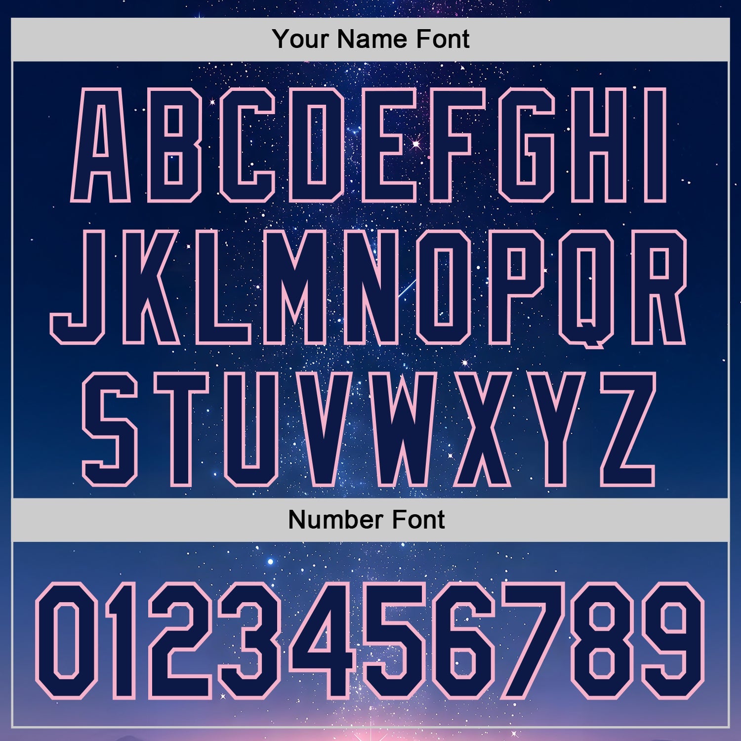 Custom Navy-Light Pink Galaxy Star Authentic Baseball Jersey