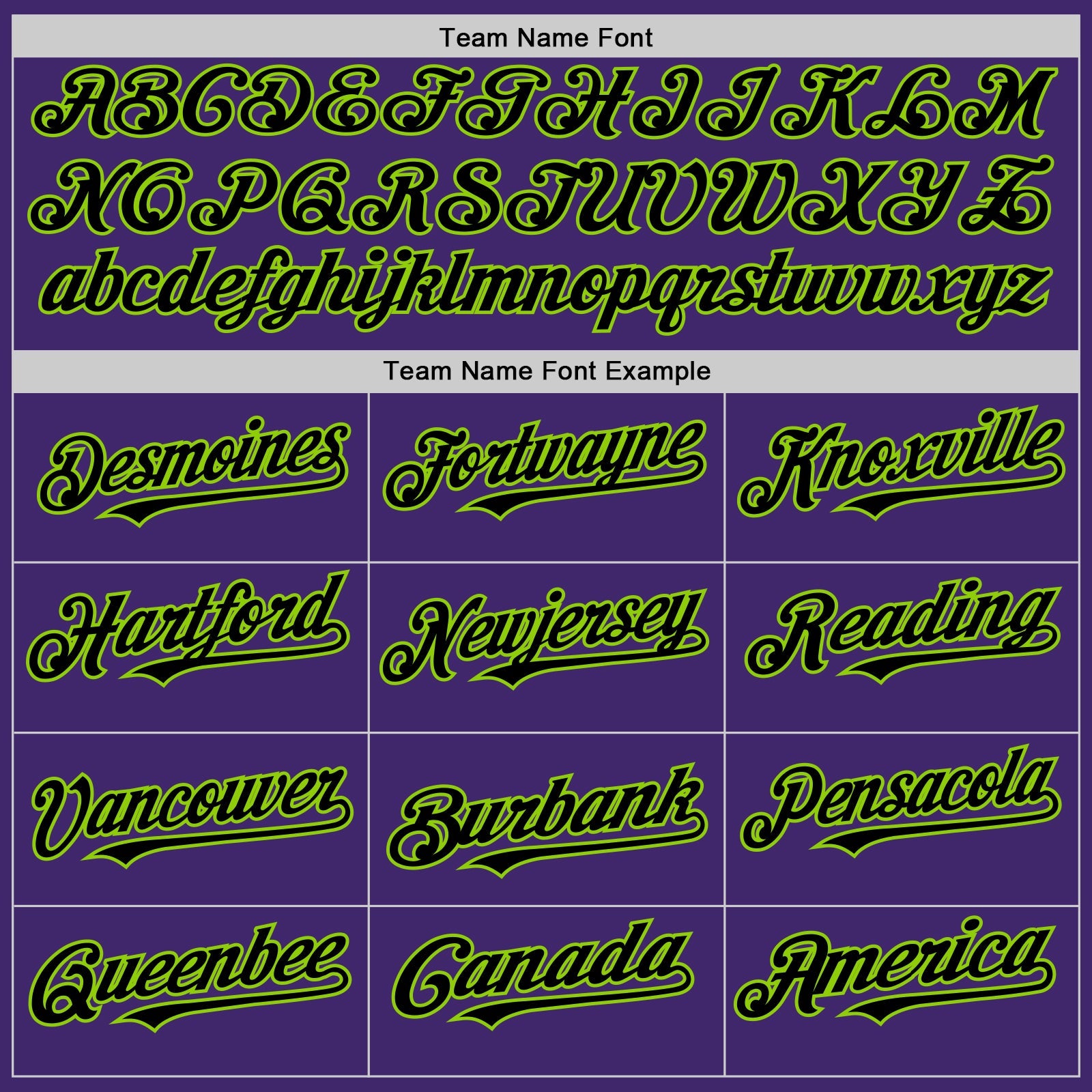 Custom Purple Black-Neon Green Line Authentic Baseball Jersey