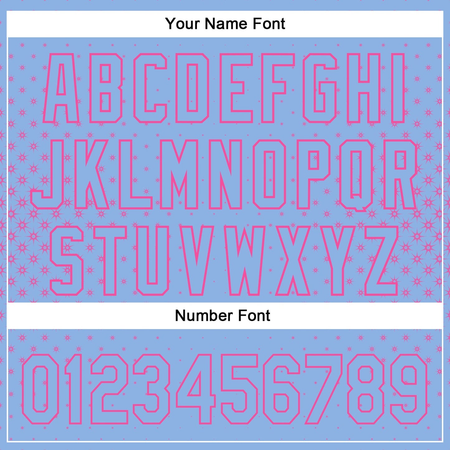 Custom Light Blue Pink 3D Pattern Design Geometric Stars Authentic Baseball Jersey