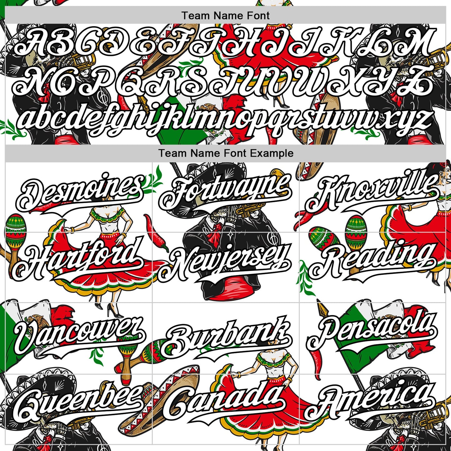 Custom White Black 3D Mexican Festival Skull Cinco de Mayo Authentic Baseball Jersey