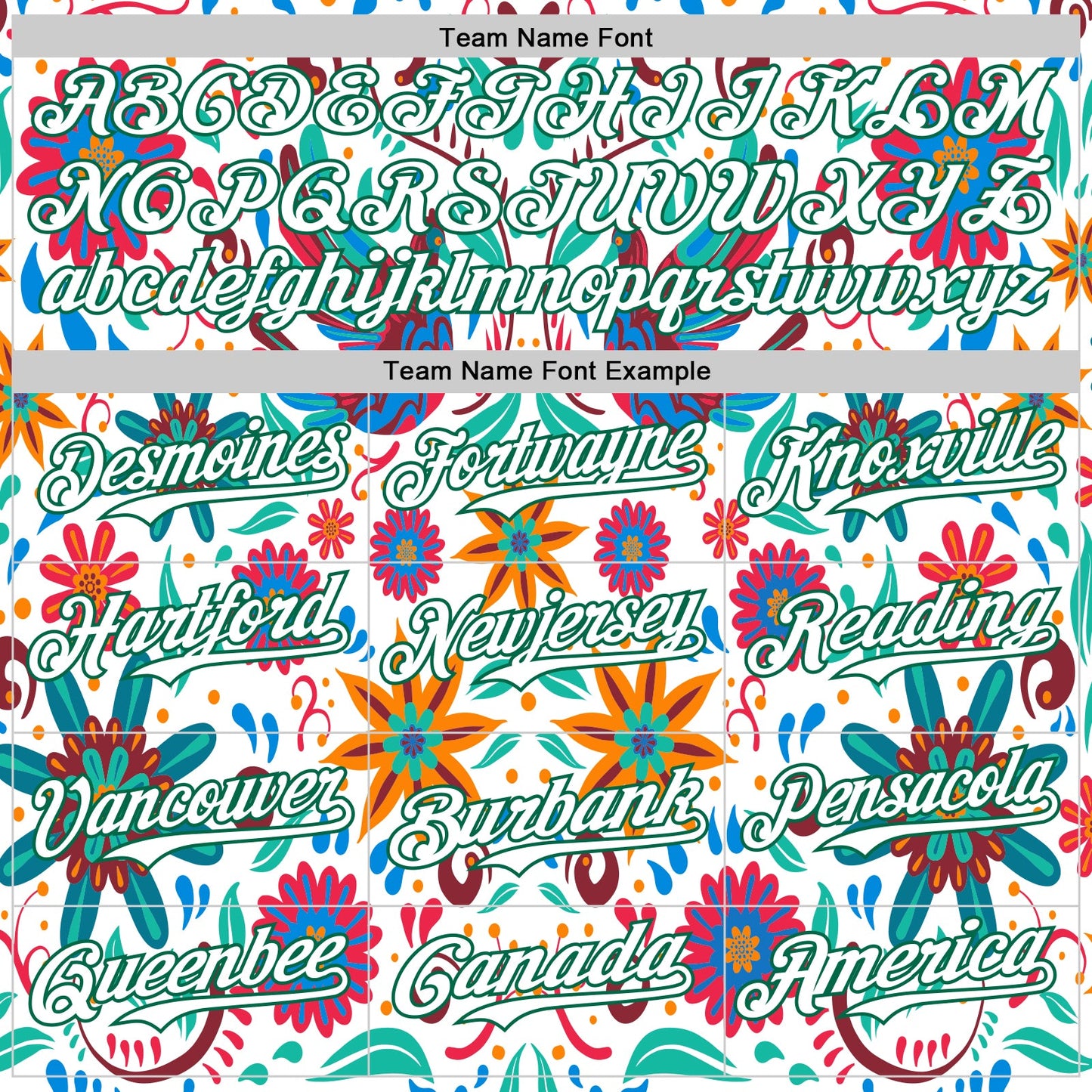 Custom White Kelly Green 3D Mexican Festival Flower Cinco de Mayo Authentic Baseball Jersey