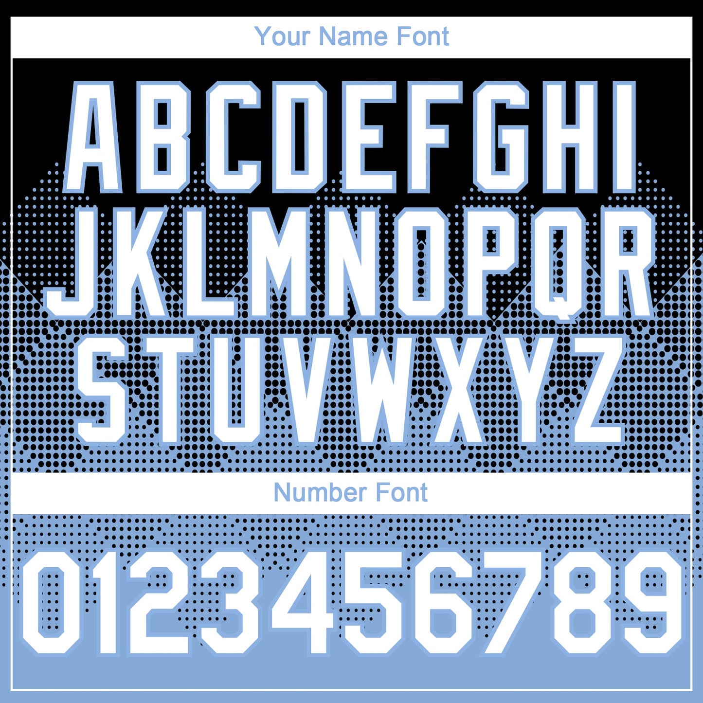 Custom Black White-Light Blue 3D Gradient Square Shape Authentic Baseball Jersey