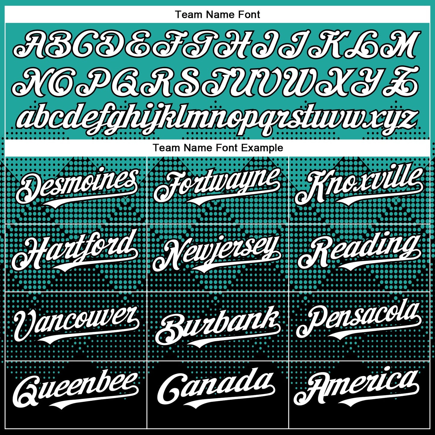 Custom Aqua White-Black 3D Gradient Square Shape Authentic Baseball Jersey