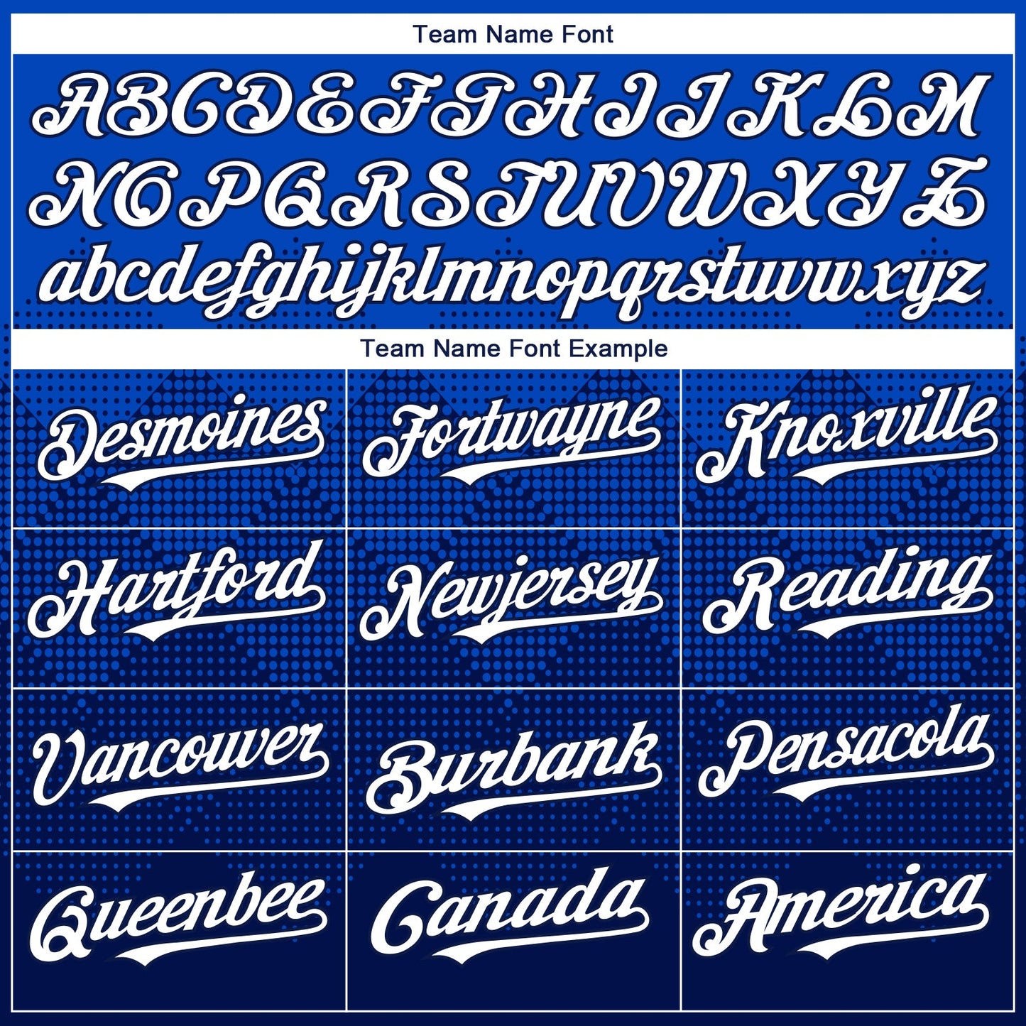 Custom Thunder Blue White-Navy 3D Gradient Square Shape Authentic Baseball Jersey