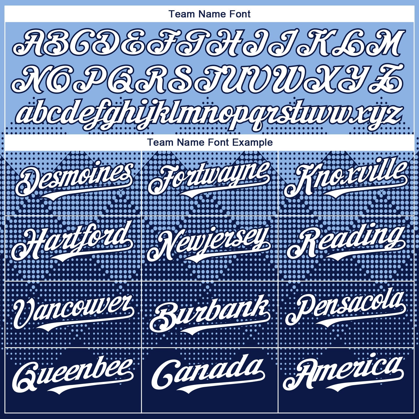 Custom Light Blue White-Navy 3D Gradient Square Shape Authentic Baseball Jersey