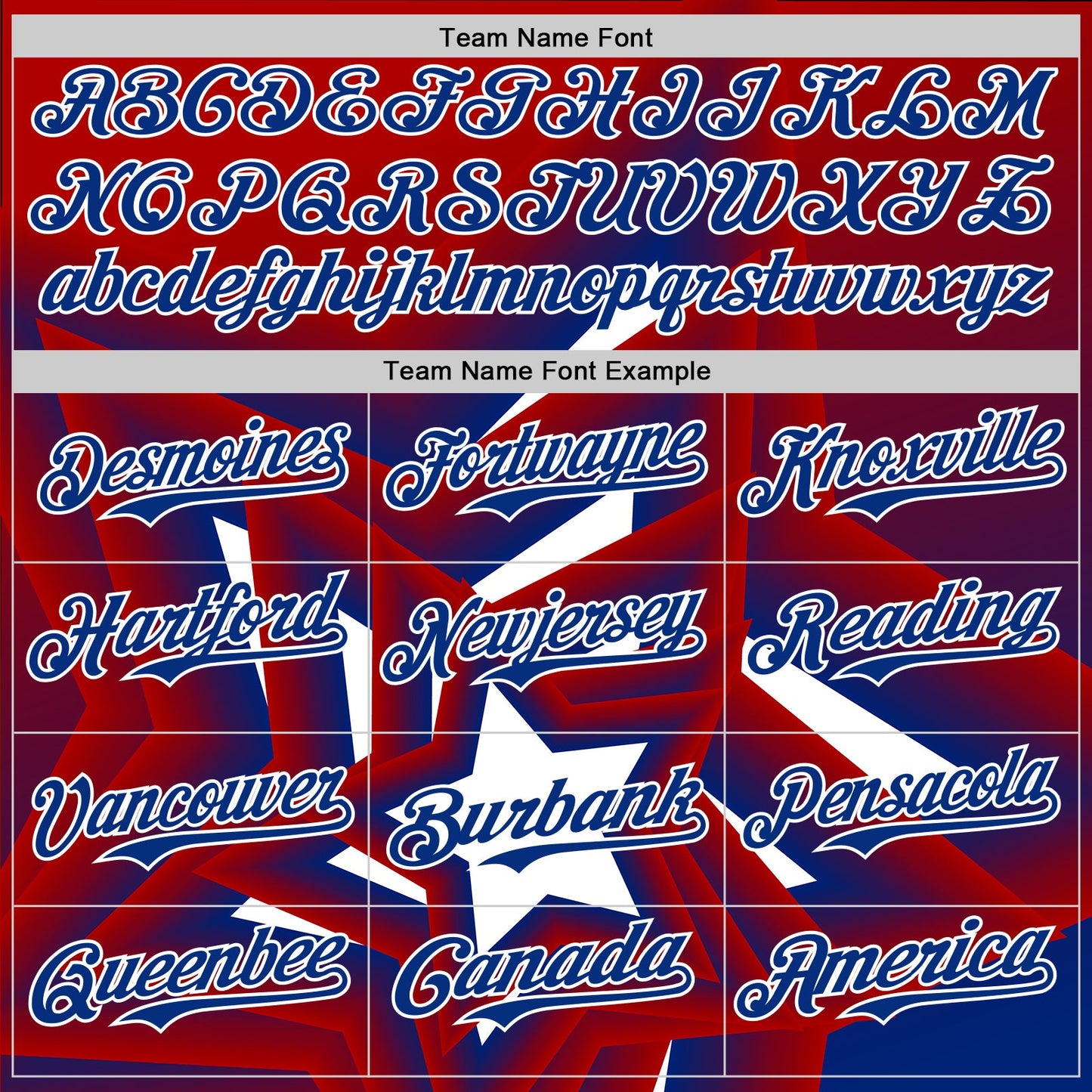 Custom Red Royal-White 3D Patriotic American Flag And Star Authentic Baseball Jersey