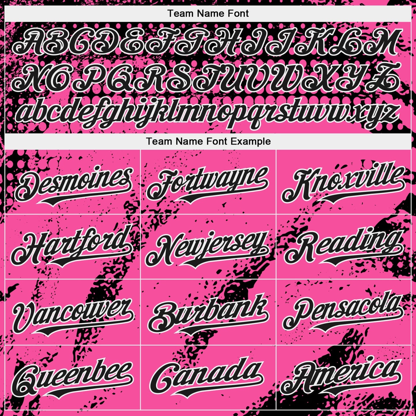 Custom Black Pink-White Splash Grunge Fragment Authentic Baseball Jersey