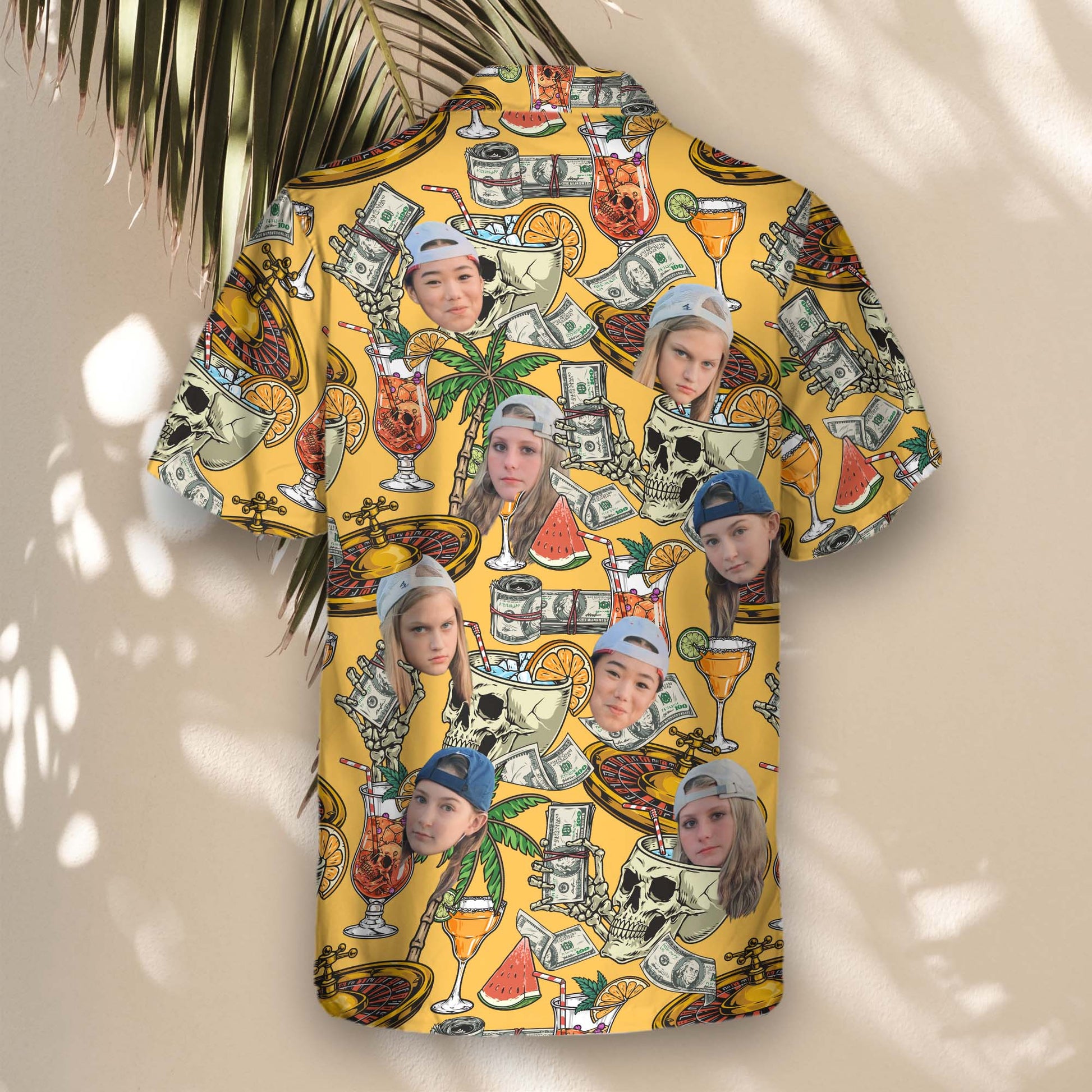 Casino Jackpot | Aloha Custom Hawaiian Shirts with Faces or Logos