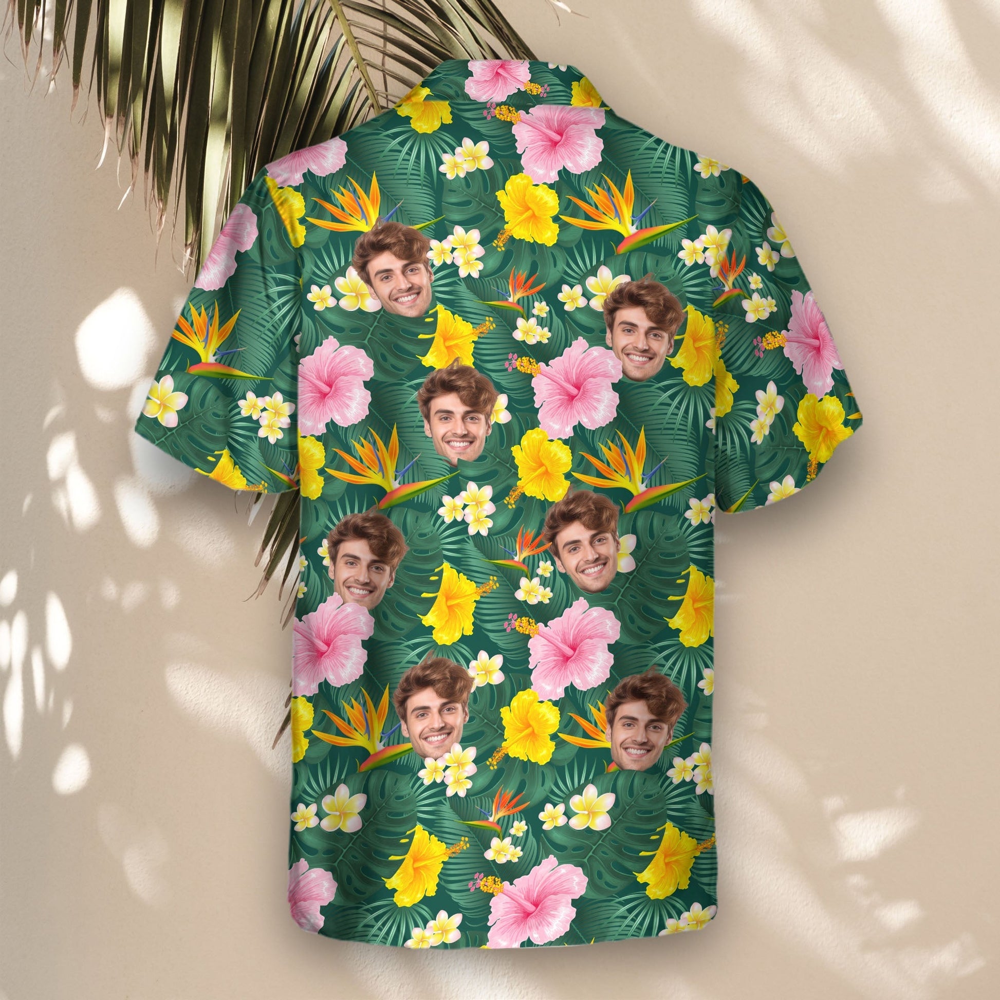 Island Blossom | Aloha Custom Hawaiian Shirts with Faces or Logos