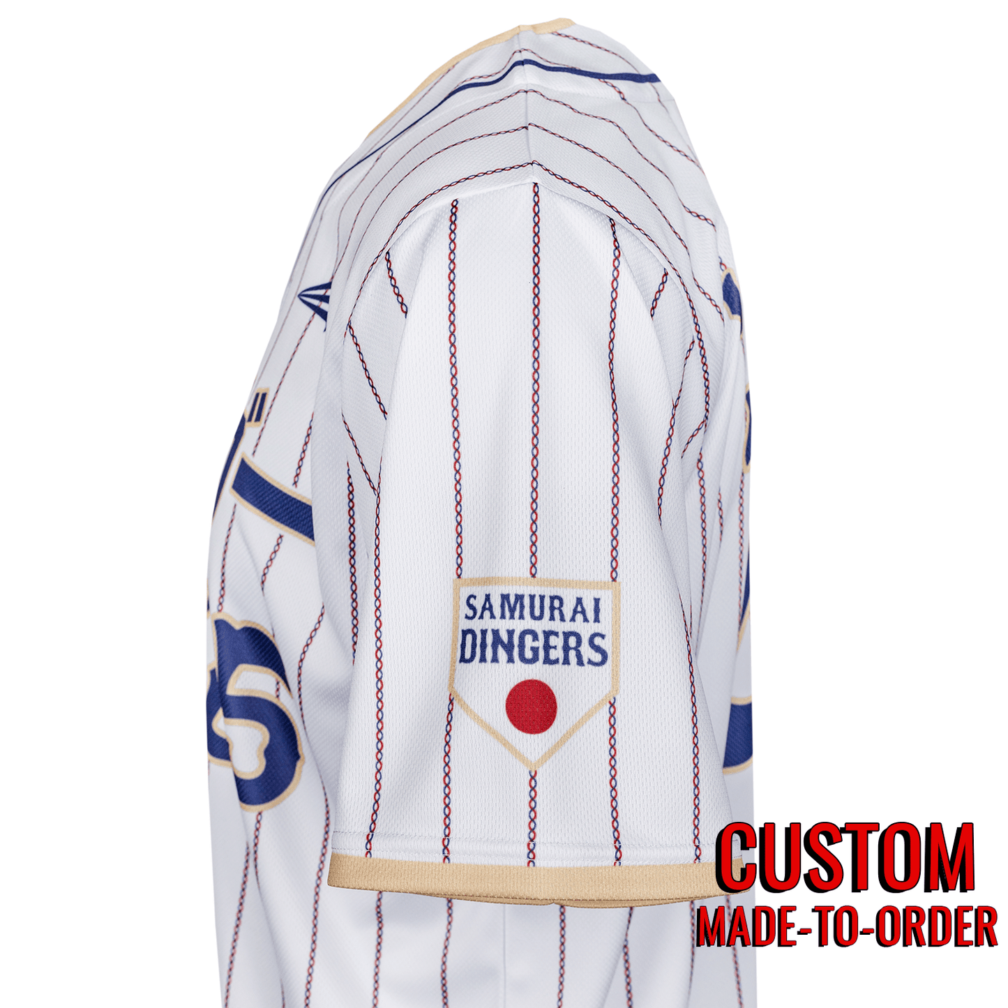 Japan Samurai Dingers Lifestyle Baseball Jersey *CUSTOM*