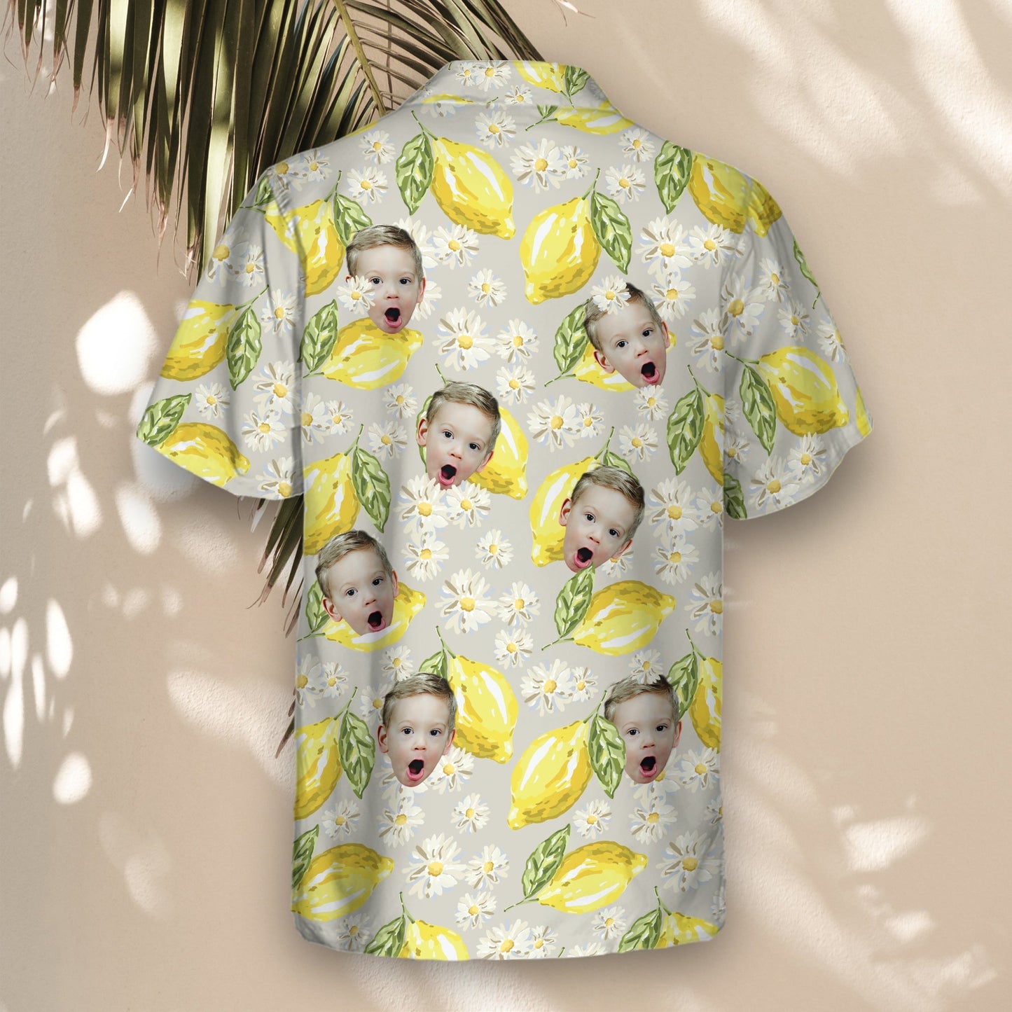 Lemon Grove Vibes | Aloha Custom Hawaiian Shirts with Faces or Logos