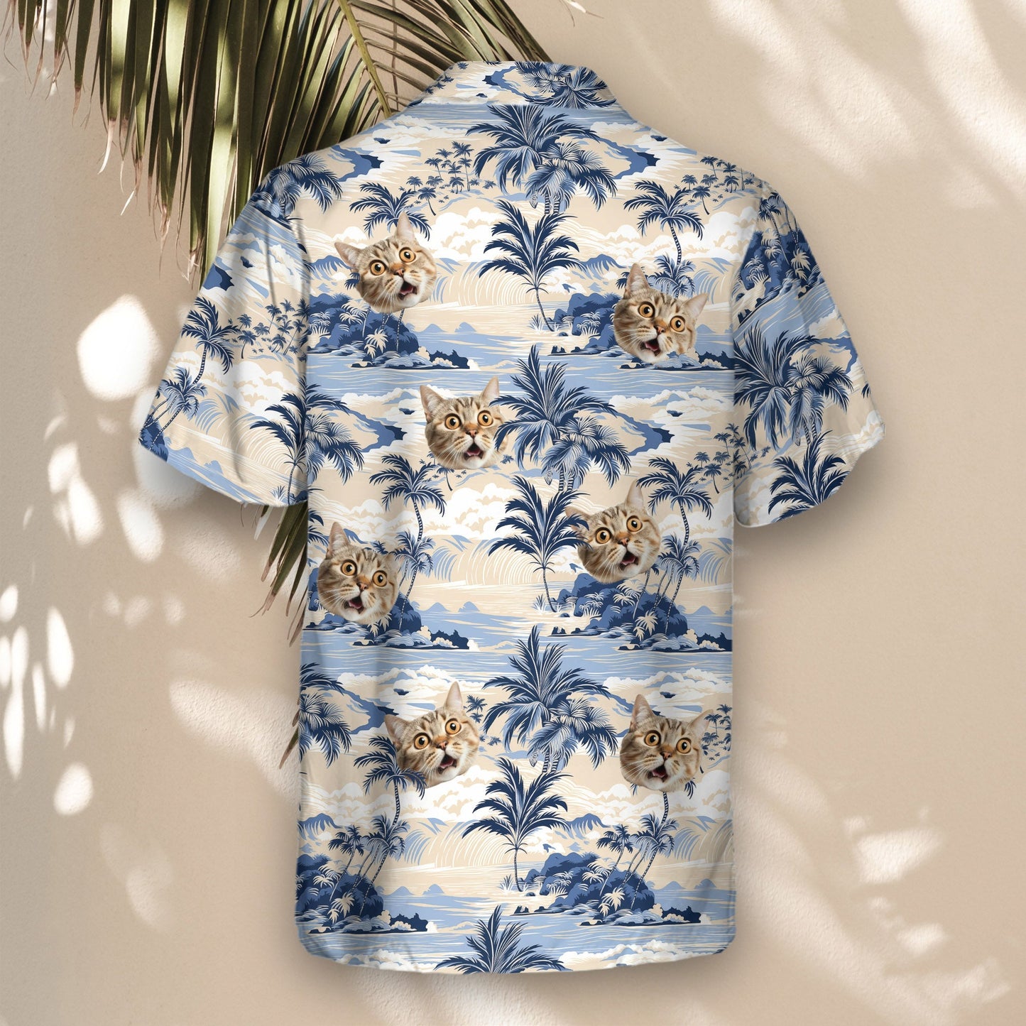 Nostalgic Tropical Paradise | Aloha Custom Hawaiian Shirts with Faces or Logos
