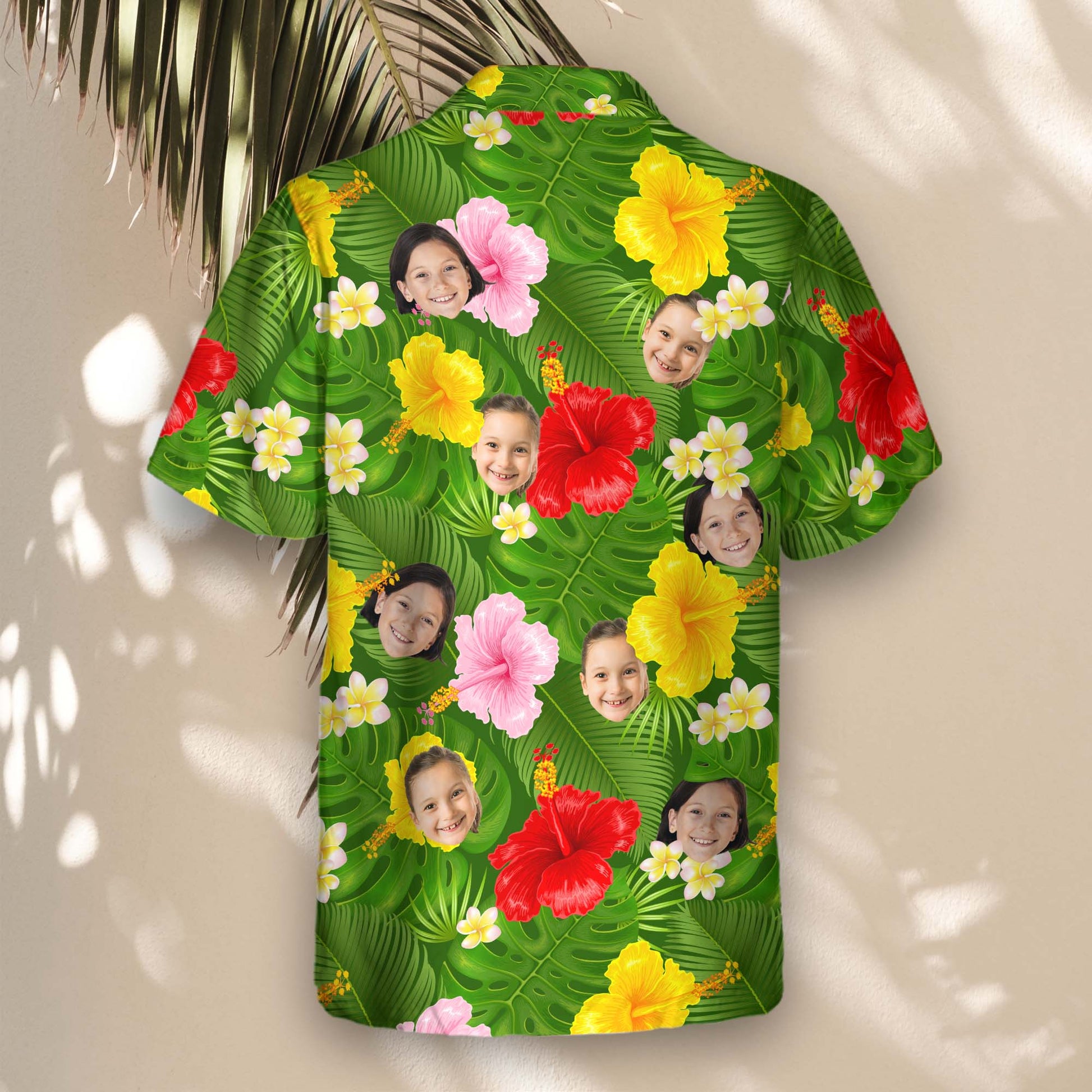 Summer Tropical | Aloha Custom Hawaiian Shirts with Faces or Logos
