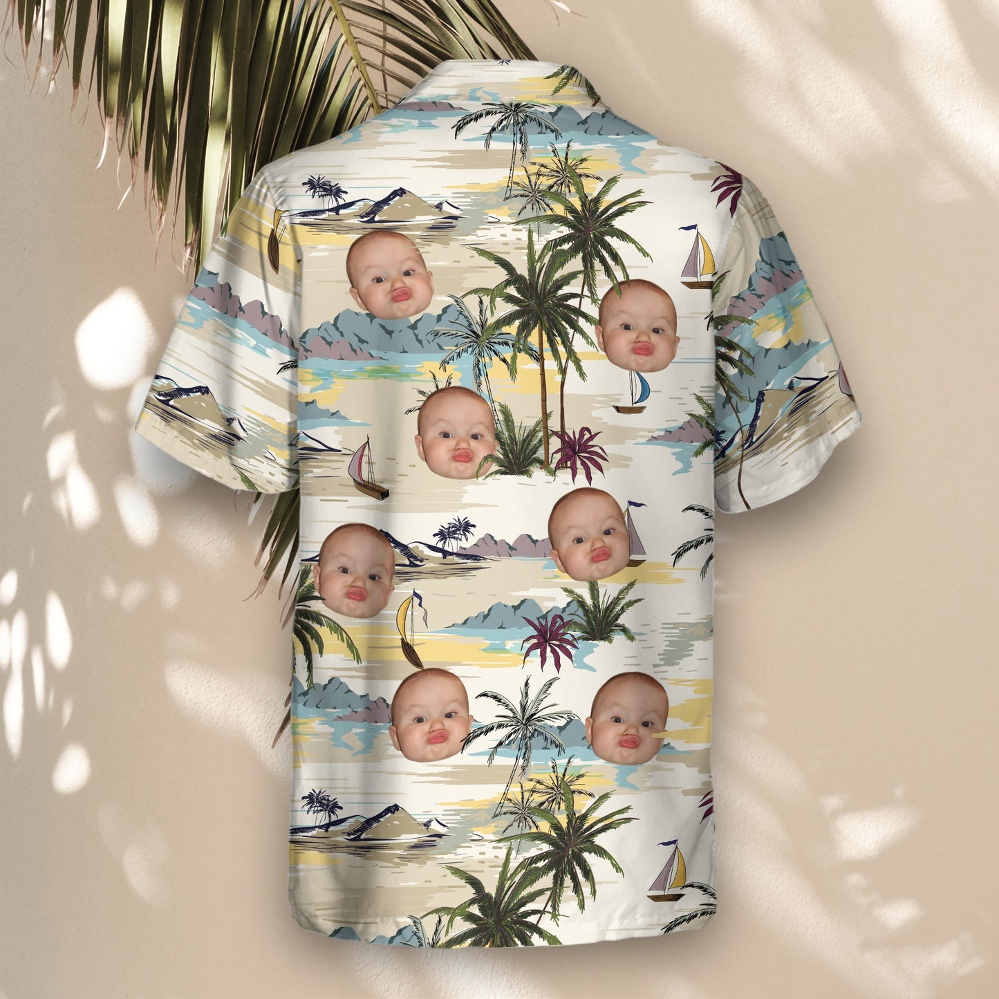 Tranquil Island | Aloha Custom Hawaiian Shirts with Faces or Logos