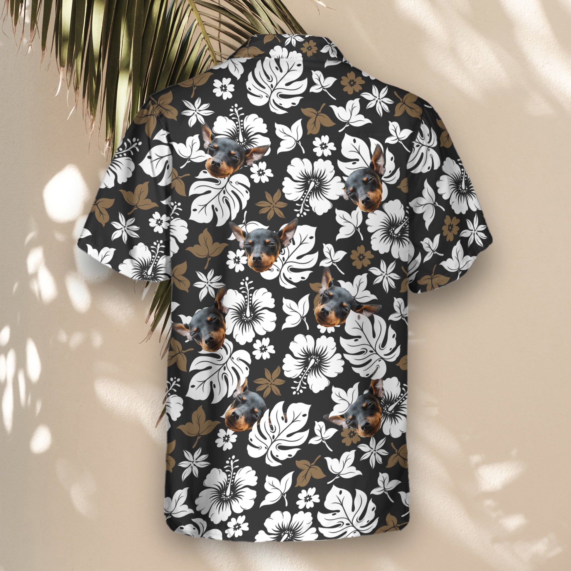 Tropical Hibiscus Flower | Aloha Custom Hawaiian Shirts with Faces or Logos