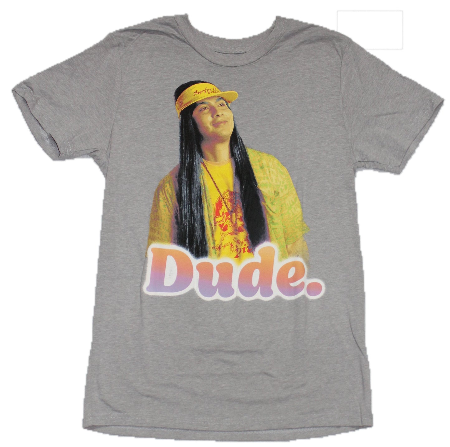 Stranger Things Mens T-Shirt - Argyle Yellow Tinted Photo Image