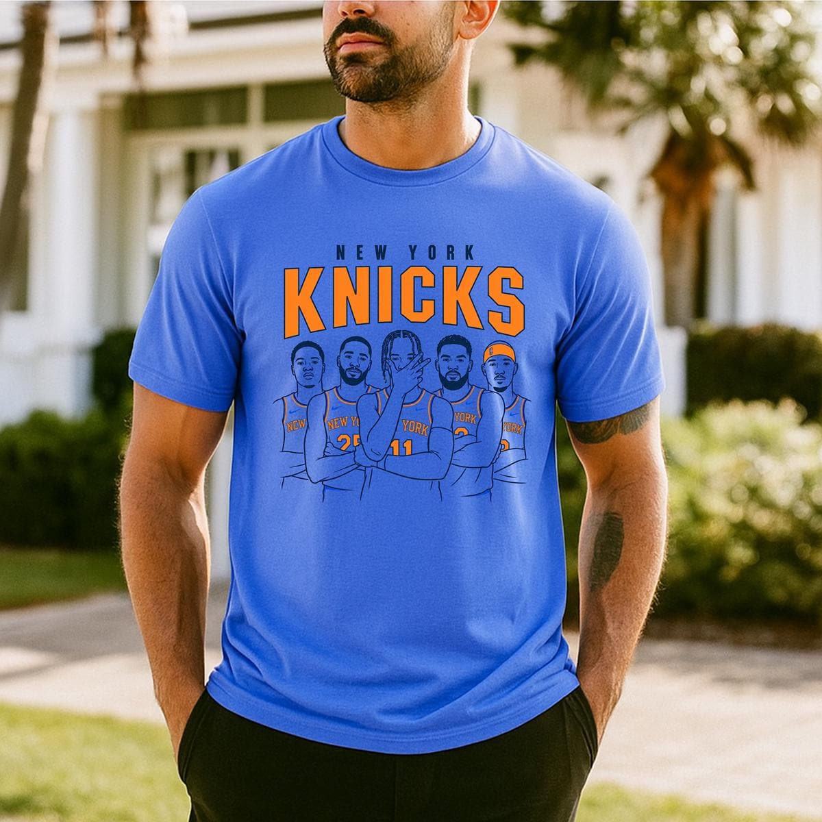 York Knicks Basketball Nyc Basketball Fan Tee Sports Game Day Basketball Lover (5)