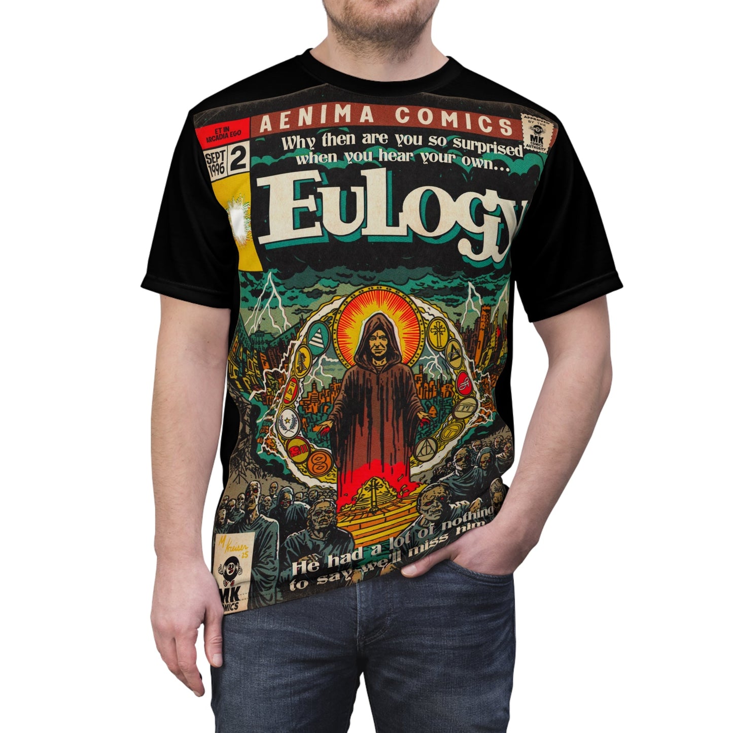 Eulogy - Unisex Cut & Sew Tee (AOP)