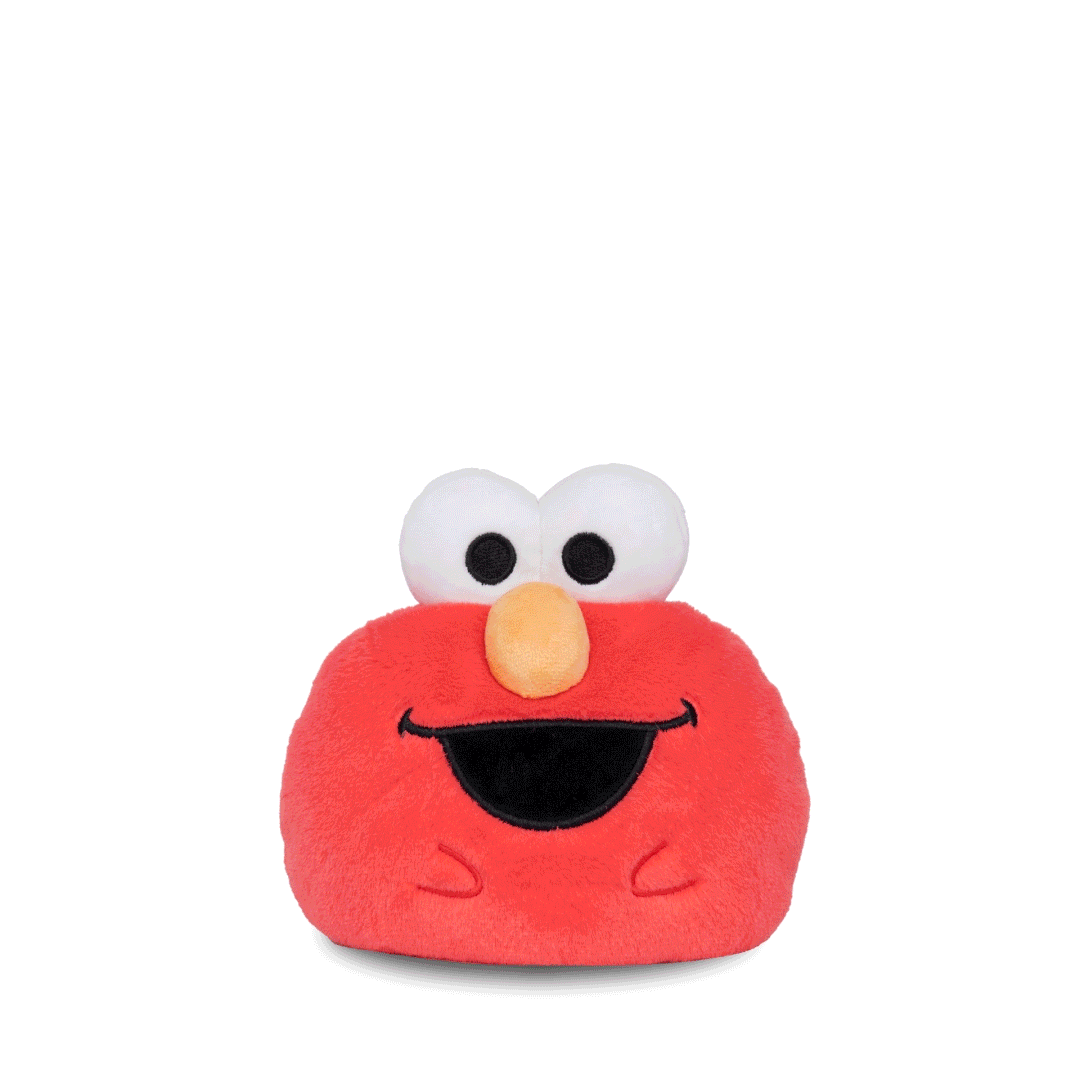 Cheer Bear & Elmo 4" Reversible Plushie