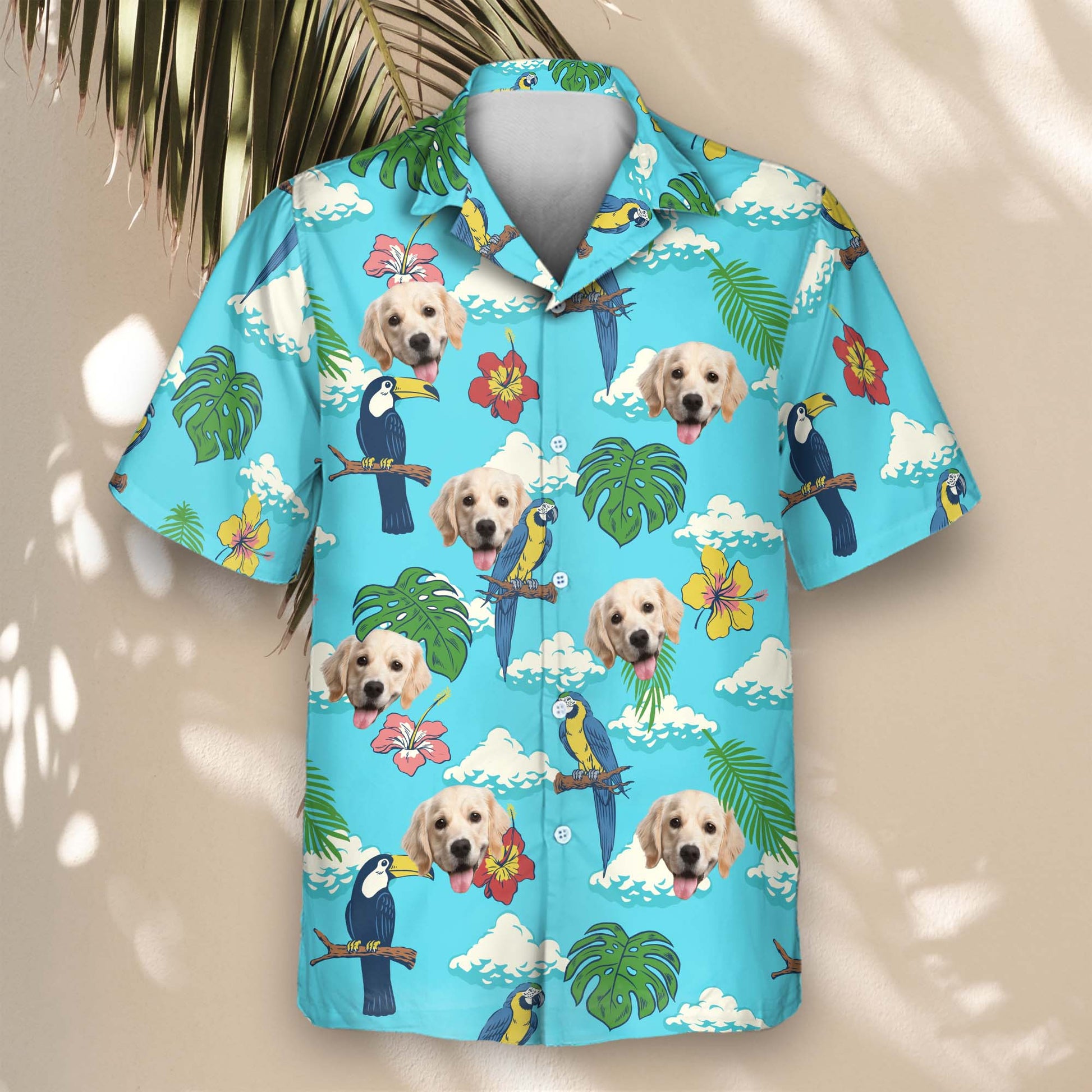 Jungle Bird Paradise | Aloha Custom Hawaiian Shirts with Faces or Logos