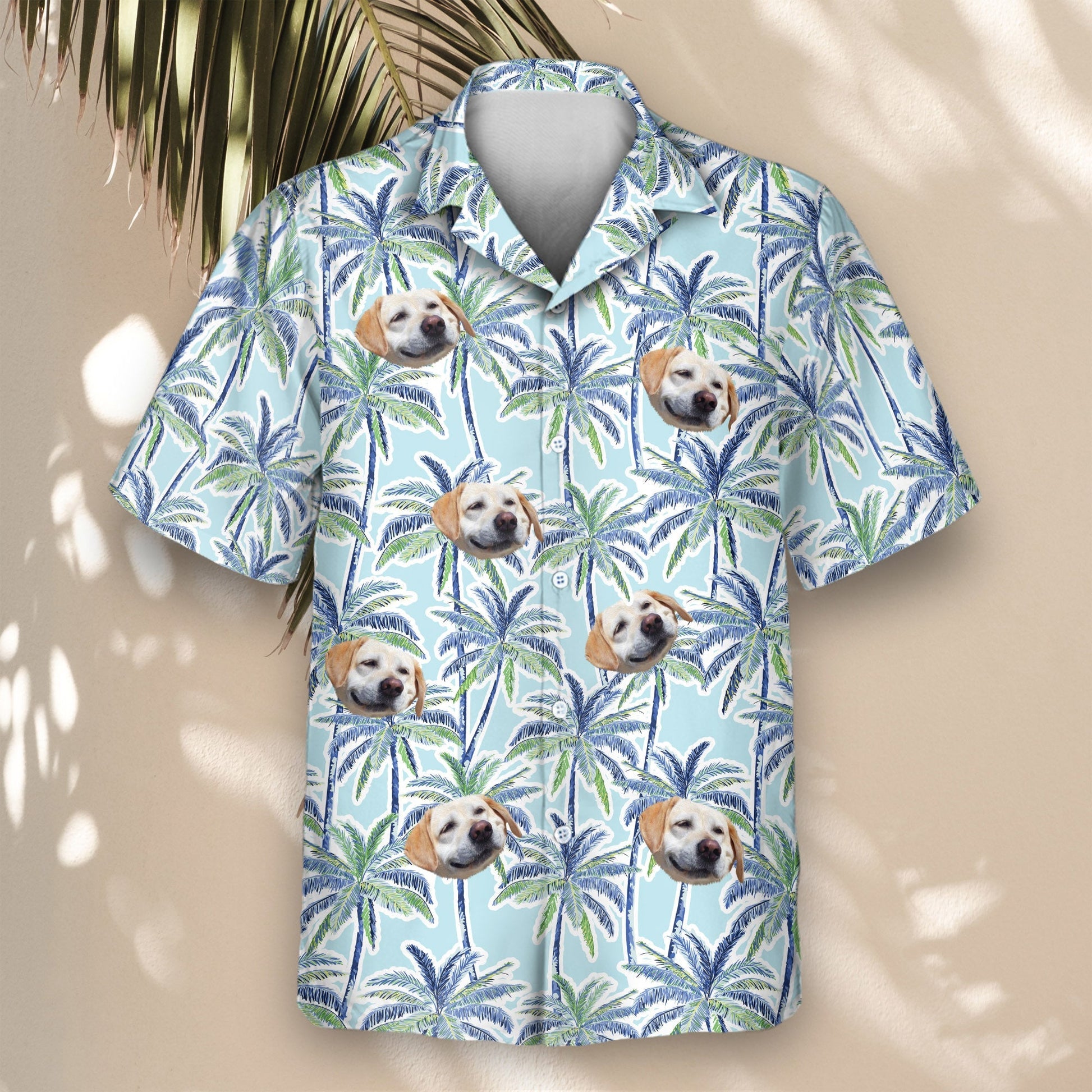 Palm Breeze | Aloha Custom Hawaiian Shirts with Faces or Logos