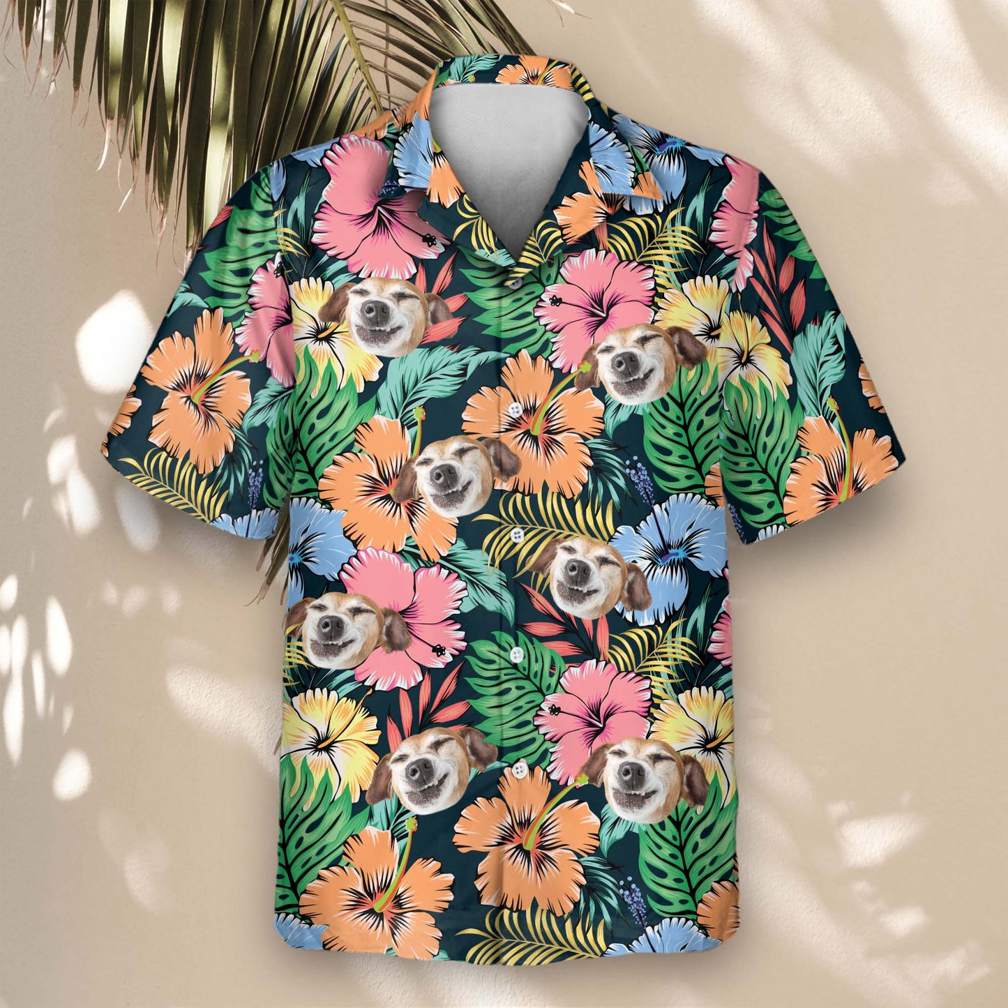 Vivid Summer | Aloha Custom Hawaiian Shirts with Faces or Logos