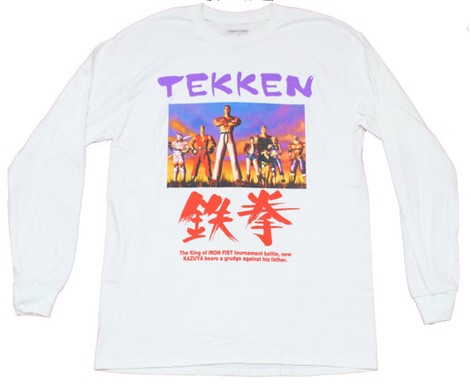 Tekken Long Sleeve Mens T-Shirt - King of Iron Fist Photo Box
