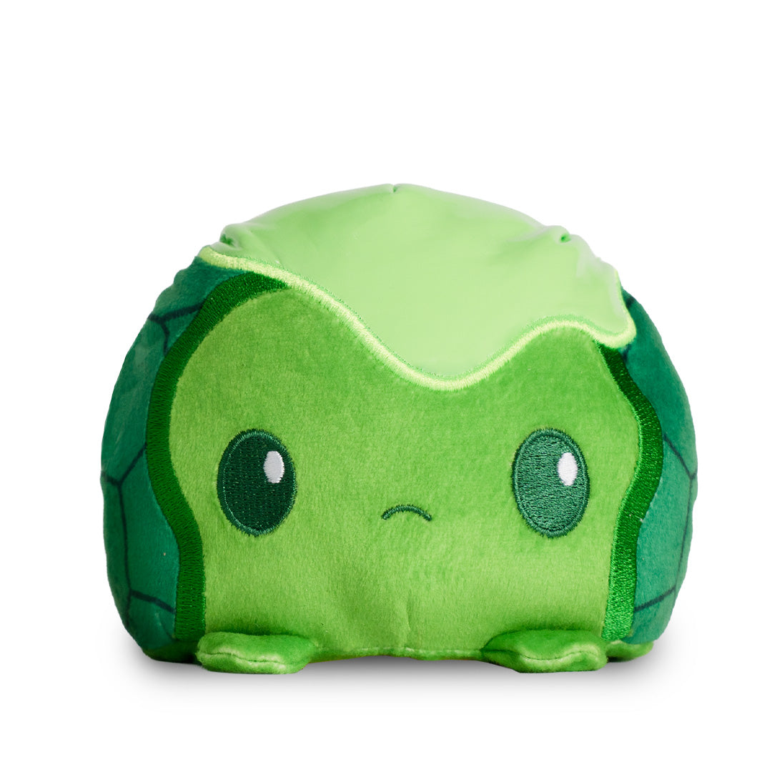 Leonardo & Ooze Turtle 4" Reversible Plushie