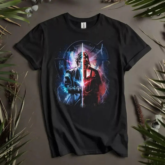 4nakin Skywalkr & Darth Vadr T-shirt, Cotton Unisex T-shirt, Streetwear Crewneck For Men Women Hoodie, Sweatshirt