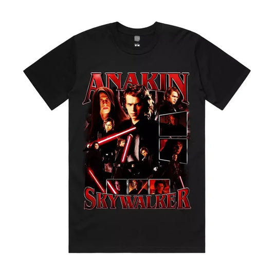 4nakin Skywalkr comic style SWars T-Shirt, Cotton Unisex T-shirt, Streetwear Crewneck For Men Women Hoodie, Sweatshirt