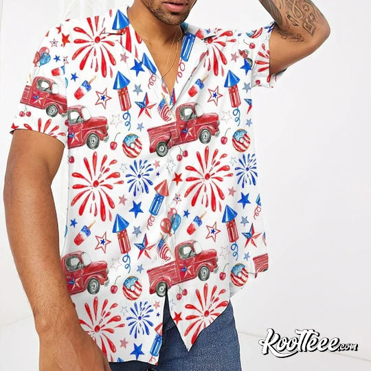 4th Of July Celebration Hawaiian Shirt