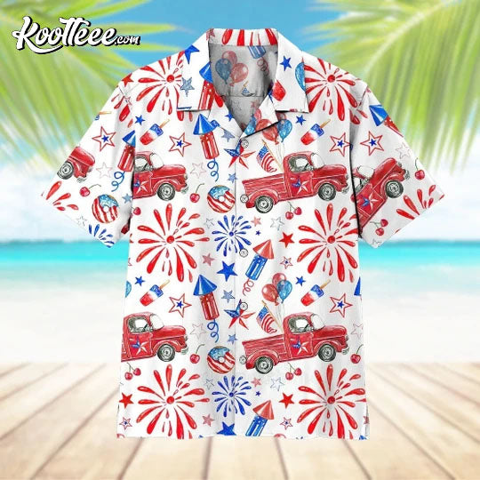 4th Of July Celebration Hawaiian Shirt