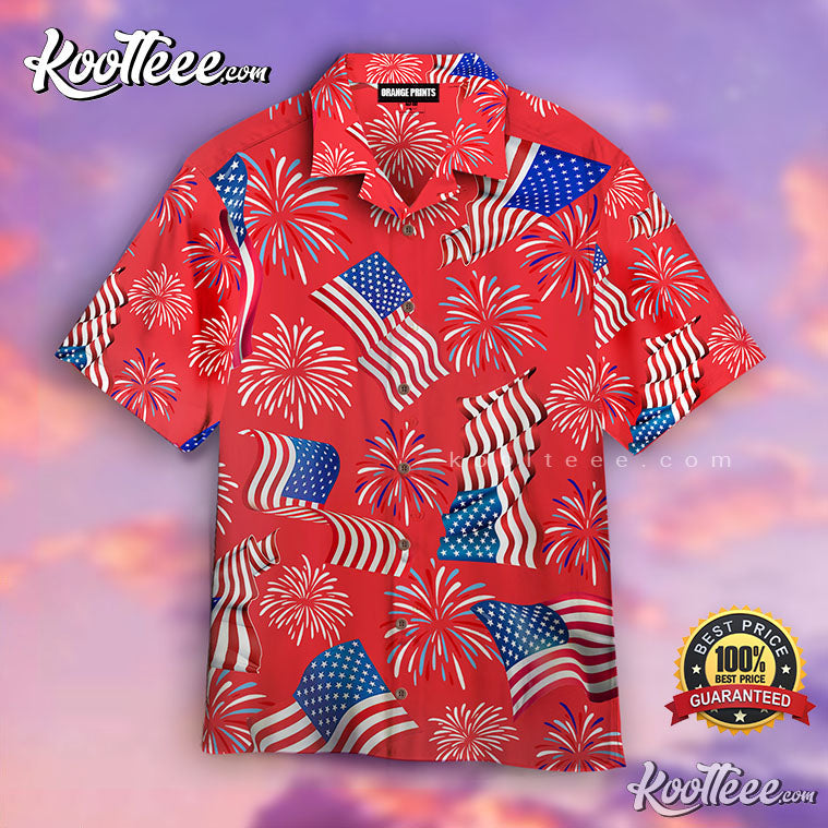 4th Of July Patriotic Hawaiian Shirt