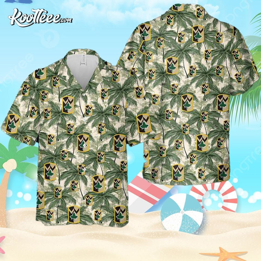 4th Sustainment Brigade Us Army Hawaiian Shirt