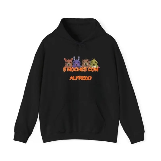 5 Noches Con Alfredo Hoodie Unisex Graphic Tee Hoodie Gift Cotton Menswear casual hoodie