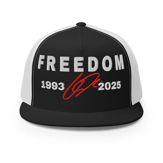 Freedom Charlie Kirk 1993-2025 Trucker Hat