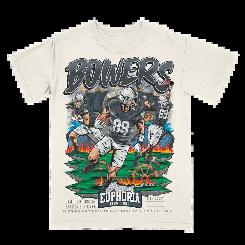 Brock Bowers Tee #/500 Gift For Fan - Men's Casual T-shirt - Menswear Hoodie, Sweatshirt | InkThreadWorks.com