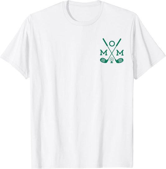 Funny Par Tee Mom Golf Matching Golfing Quote Party Pocket T-Shirt
