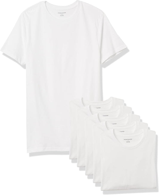Men's Slim Fit Cotton Crew Neck Undershirts