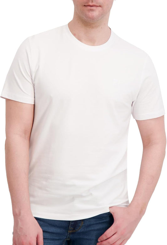 Soft Cotton T-Shirt for Men - Plain Casual & Dress Crew Neck Tee, Comfortable Premium Classic Fit Mens Tshirt