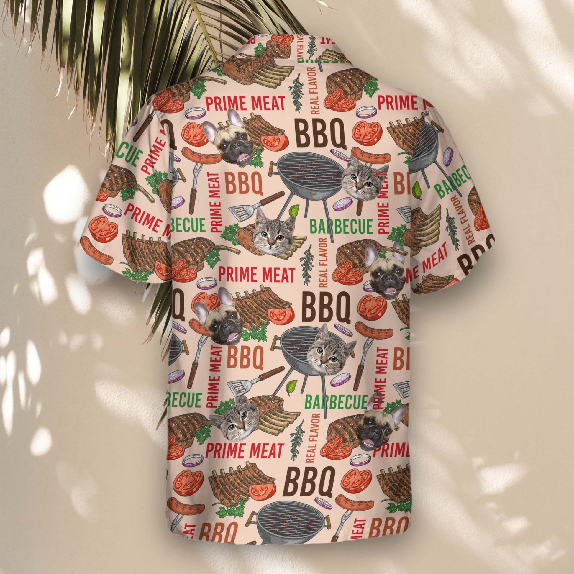Barbecue Time | Aloha Custom Hawaiian Shirts with Faces or Logos